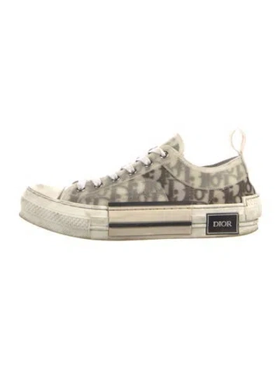 Pre-owned Dior Men B23 Sneakers In Neutral