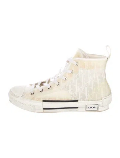 Pre-owned Dior Men B23 Sneakers In Neutral