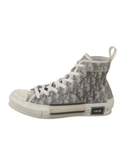 Pre-owned Dior Men B23 Sneakers In Transparent