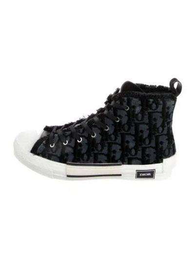 Pre-owned Dior Men B23 'tapestry' Sneakers In Blue