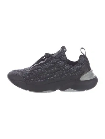 Pre-owned Dior Men B24 Athletic Sneakers In Black