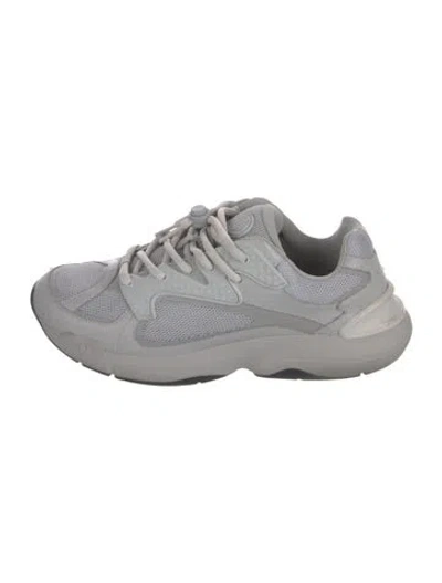 Pre-owned Dior Men B24 Athletic Sneakers In Gray