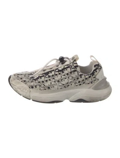 Pre-owned Dior Men B24 Athletic Sneakers In White