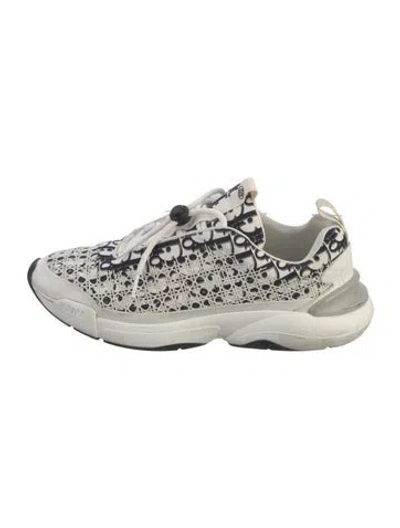 Pre-owned Dior Men B24 Athletic Sneakers In White