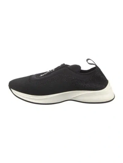 Pre-owned Dior Men B25 Athletic Sneakers In Black
