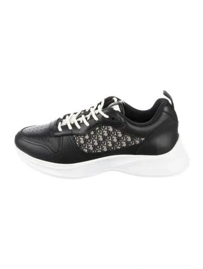 Pre-owned Dior Men B25 Athletic Sneakers In Black