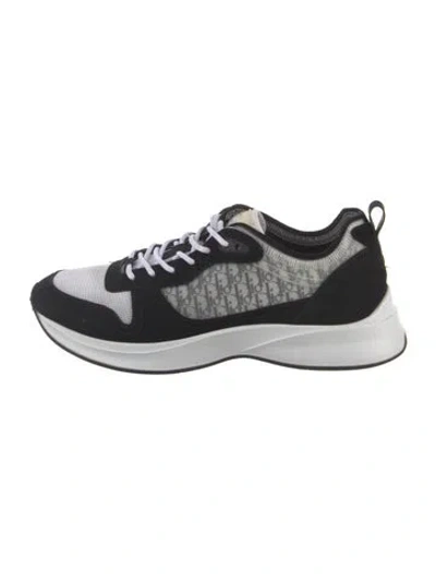Pre-owned Dior Men B25 Athletic Sneakers In Black