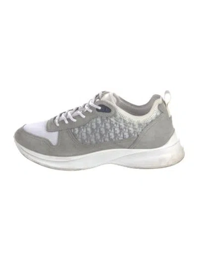 Pre-owned Dior Men B25 Athletic Sneakers In Gray