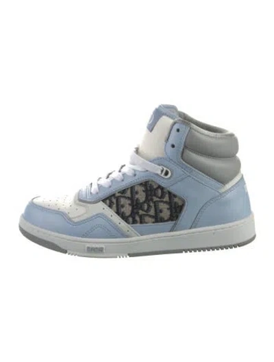 Pre-owned Dior Men B27 Sneakers In Blue