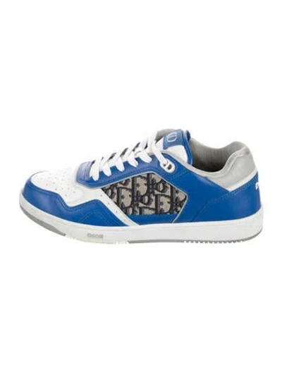 Pre-owned Dior Men B27 Sneakers In Blue