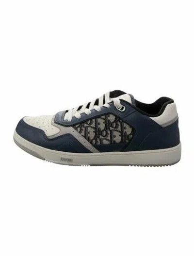Pre-owned Dior Men B27 Sneakers In Blue