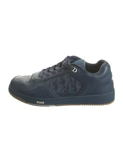 Pre-owned Dior Men B27 Sneakers In Blue