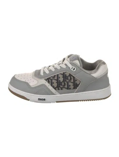 Pre-owned Dior Men B27 Sneakers In Gray
