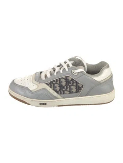 Pre-owned Dior Men B27 Sneakers In Gray