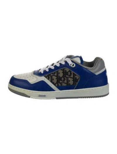 Pre-owned Dior Men B27 Sneakers W/ Tags In Blue