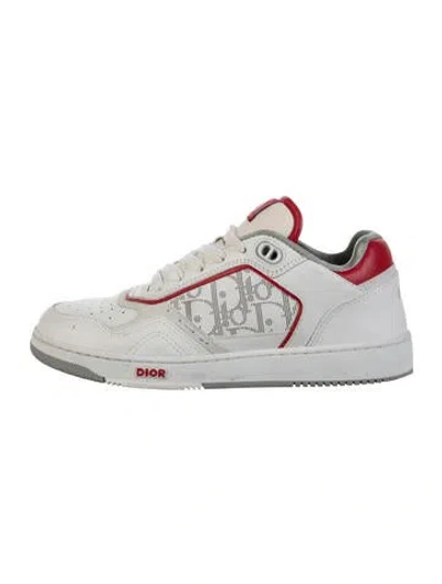 Pre-owned Dior Men B27 Sneakers In White