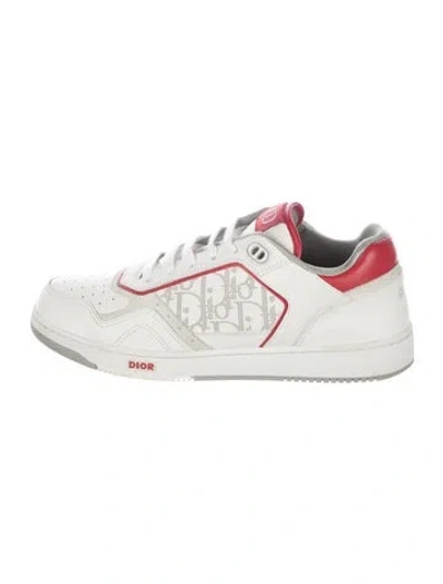 Pre-owned Dior Men B27 Sneakers In White