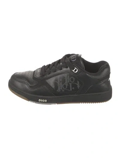 Pre-owned Dior Men B27 Uptown Sneakers In Black