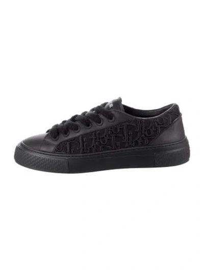 Pre-owned Dior Men B33 Sneakers In Black