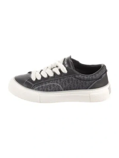 Pre-owned Dior Men B33 Sneakers In Black