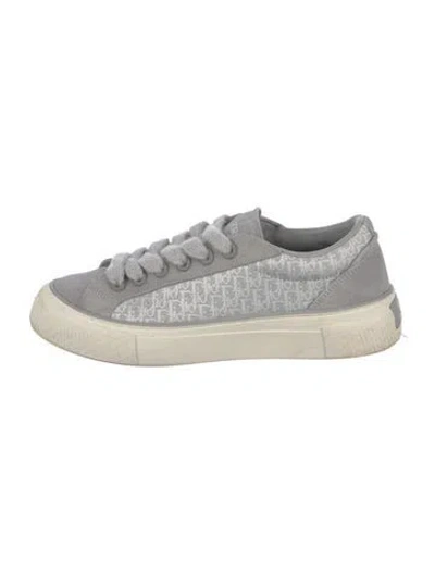Pre-owned Dior Men B33 Sneakers In Gray