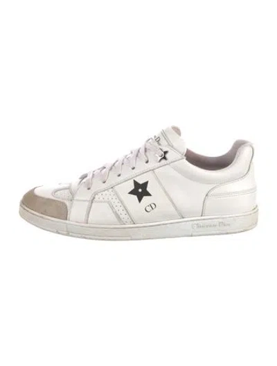 Pre-owned Dior Men B33 Sneakers In White