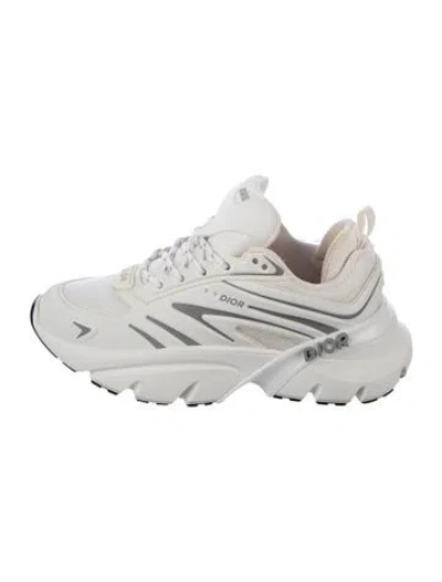 Pre-owned Dior Men B44 Blade Chunky Sneakers In White