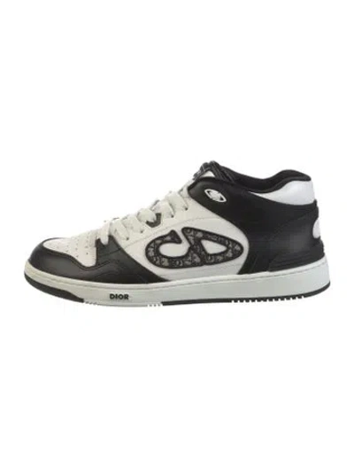 Pre-owned Dior Men B57 Dribble Sneakers In Black