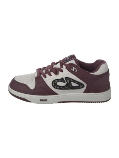 Pre-owned Dior Men B57 Sneakers In Purple