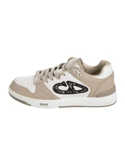 Pre-owned Dior Men B57 Sneakers In White