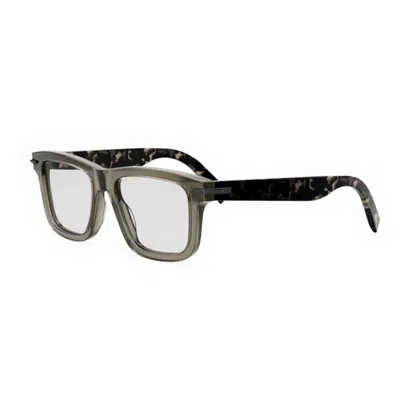 Dior Men's Black Square Eyeglass Frames Blacksuitos7i 6400
