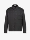 Dior Quilted Design Shirt With Pocket In Gray