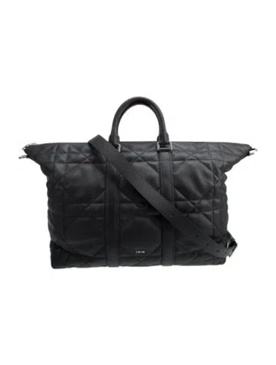 Pre-owned Dior Men Cannage Runway 2024 In Black