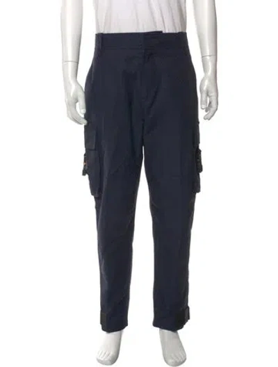 Pre-owned Dior Men Cargo Pants In Blue