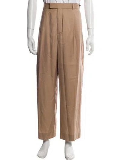 Pre-owned Dior Men Cashmere Pants W/ Tags In Brown