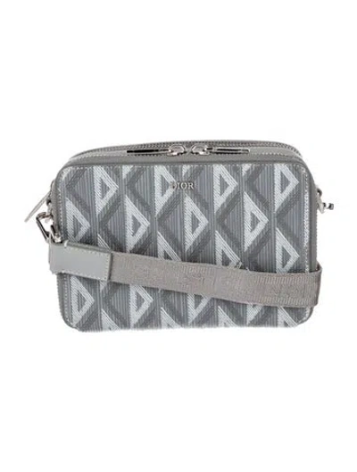 Pre-owned Dior Men Cd Diamond In Gray