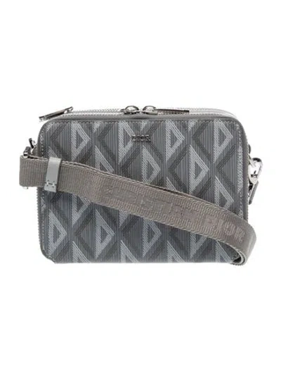 Pre-owned Dior Men Cd Diamond Mini 2023 In Gray