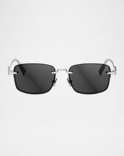 Dior Men's Cd Diamond S11u Rectangle Sunglasses