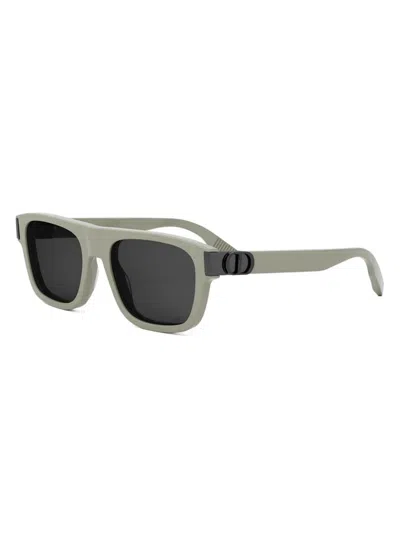 Dior Men's Cd Icon S3i 55mm Square Sunglasses In Beige/gray Solid