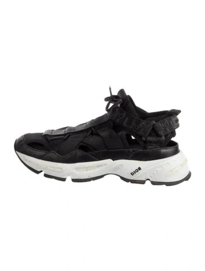 Pre-owned Dior Men Cd1 Athletic Sneakers In Black