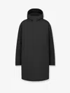 Dior Men Christian  Couture Technical Fabric Coat In Black
