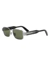 Dior Full Frame Sunglasses In Green
