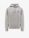 Dior Men Cotton Hooded Sweatshirt In Gray