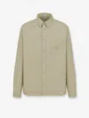Dior Men Cotton Shirt In Green