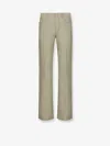 Dior Men Cotton Trousers In White