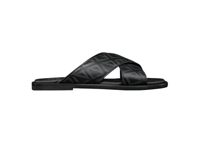 Pre-owned Dior Men's  Alias Sandal Sneakers In Black