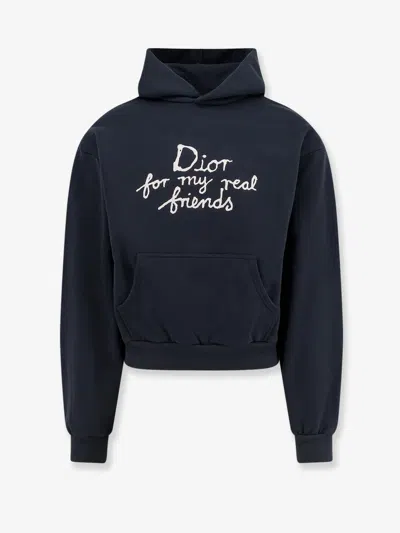 DIOR DIOR MEN DIOR AND HYLTON NEL COTTON SWEATSHIRT