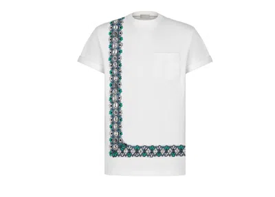 Pre-owned Dior Men's  And Shawn Oversized T-shirt In White