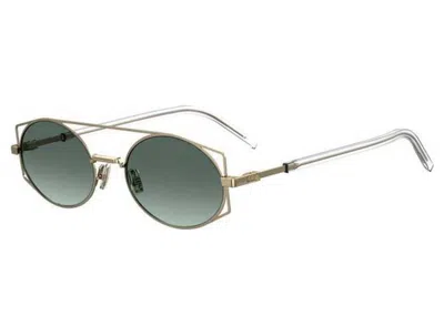 Pre-owned Dior Men's  Architectural Sunglasses In Gold Green (j5g8z)