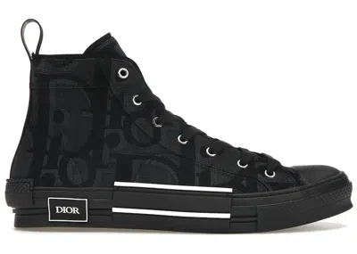 Pre-owned Dior Men's  B23 High Sneakers In Black